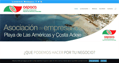 Desktop Screenshot of aepaca.es