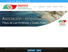 Tablet Screenshot of aepaca.es